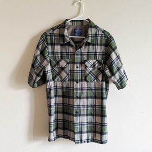 Pendleton 100% Wool Short Sleeve Board Shirt